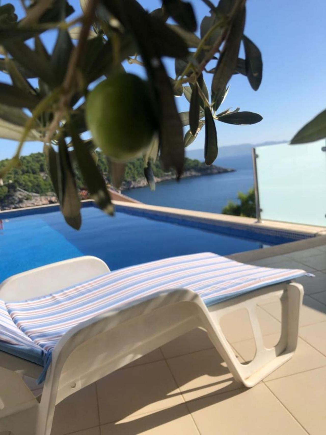 Villa Casabianca Milna  Bagian luar foto