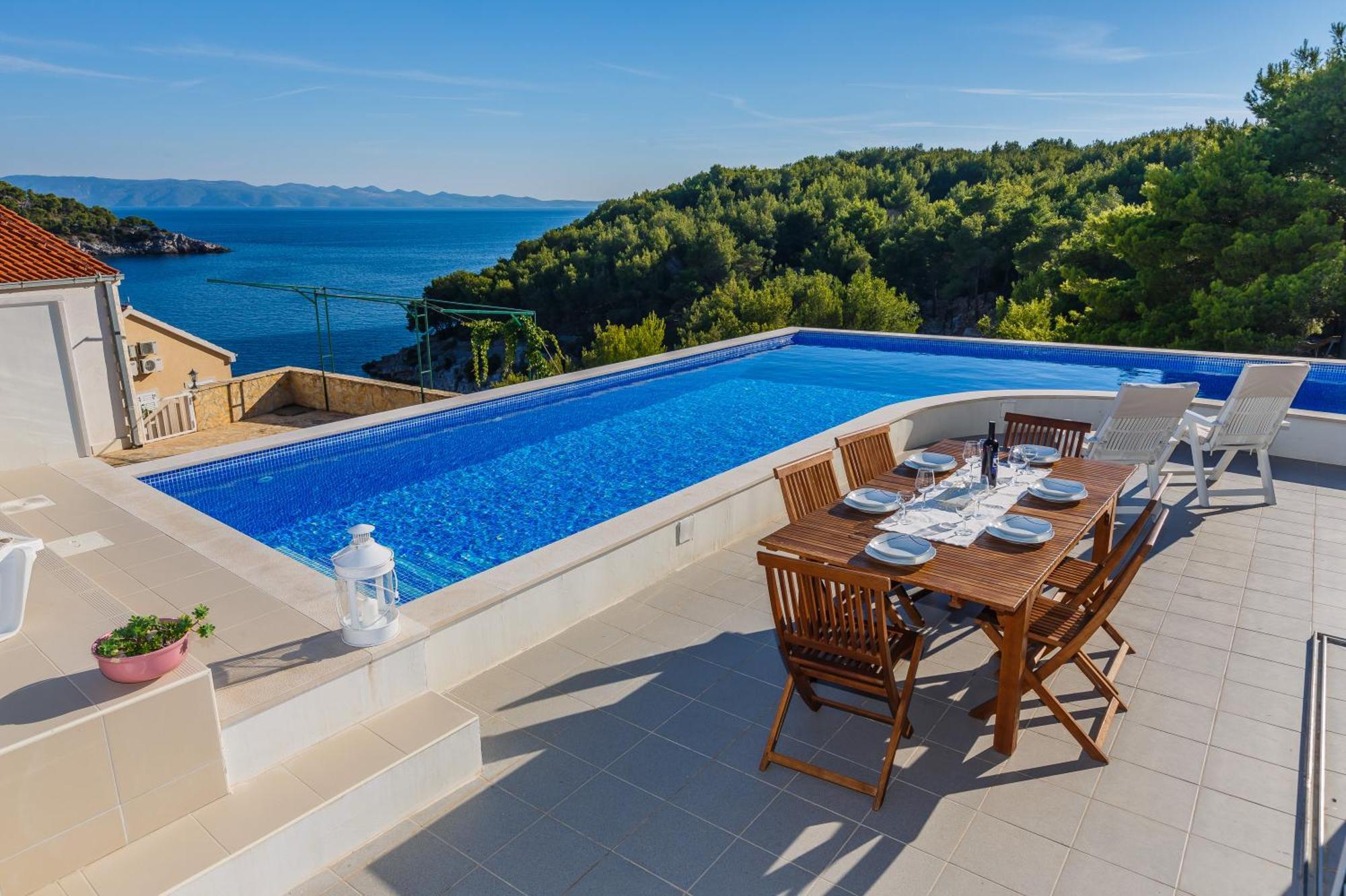 Villa Casabianca Milna  Bagian luar foto