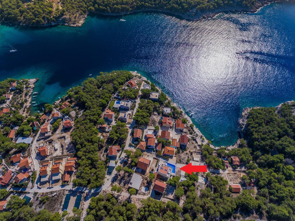 Villa Casabianca Milna  Bagian luar foto