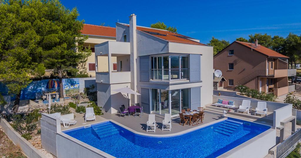 Villa Casabianca Milna  Bagian luar foto